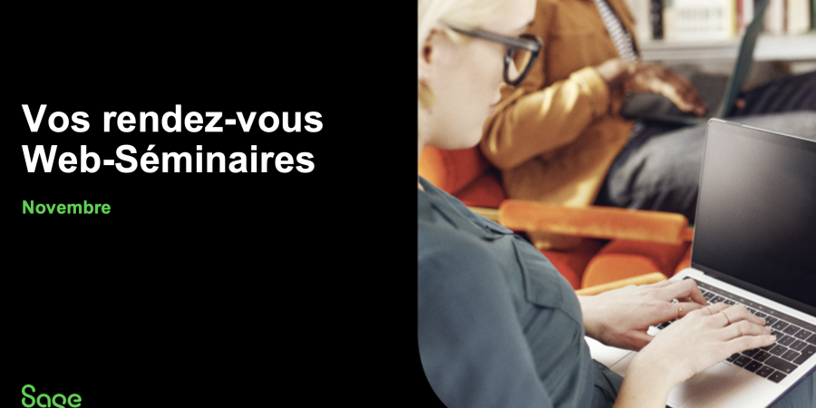 Au mois de Novembre, découvrez les solutions Infoclip x Sage pour la rentrée