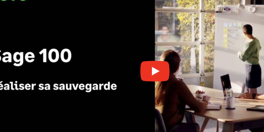 [Vidéos] Les tutos Sage 100 : Comment réaliser sa sauvegarde ?